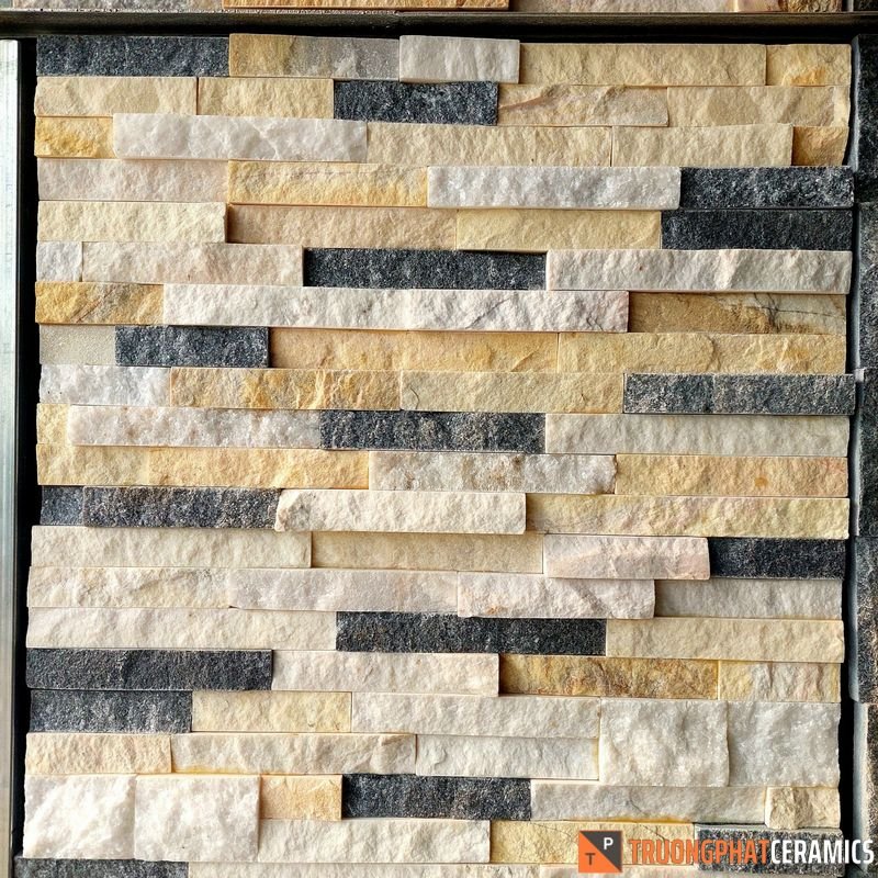 Đá ốp tường đá ghép nhiều màu - Daisan Store