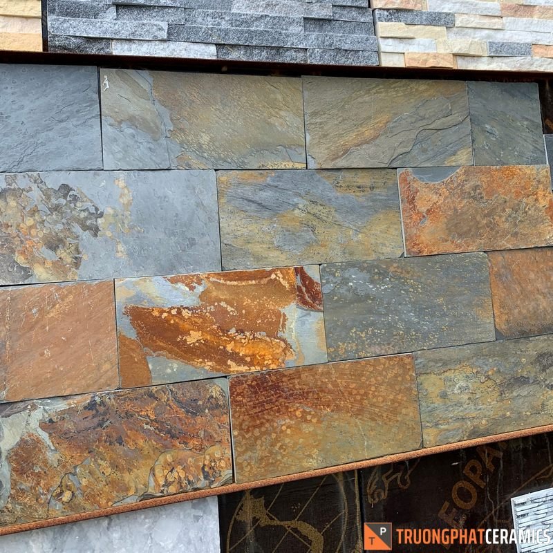 Đá ốp tường đa sắc lai châu 10×20 - Daisan Store