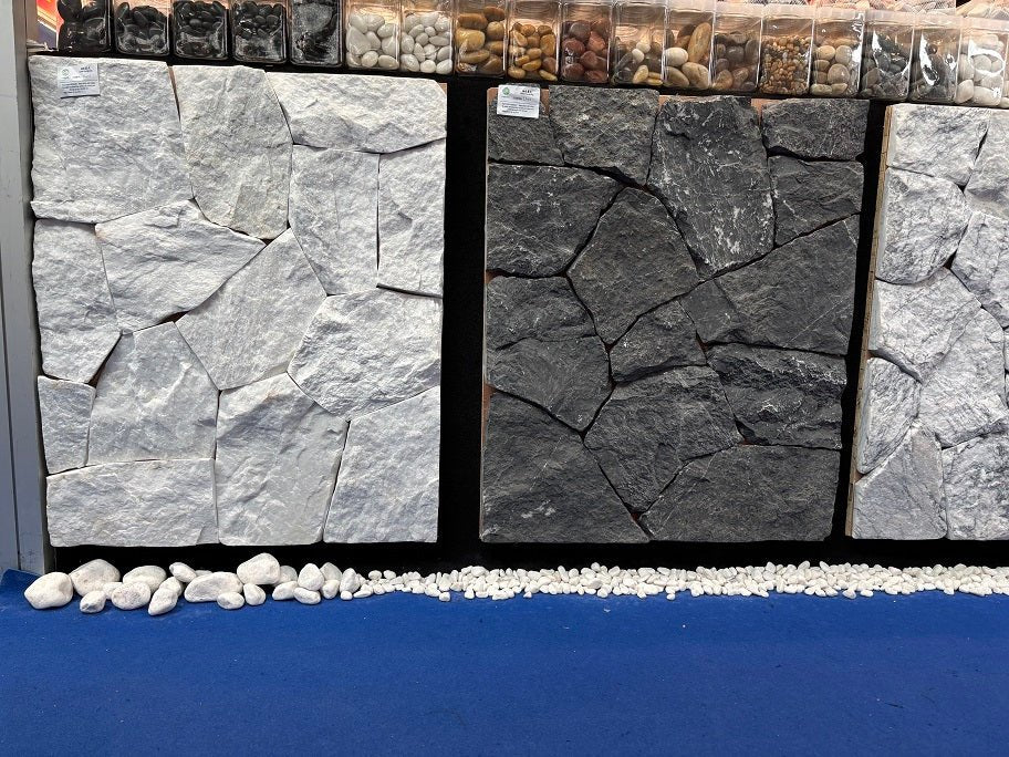 Đá ốp tường đen tự nhiên làm từ đá vôi cho khách sạn - Daisan Store