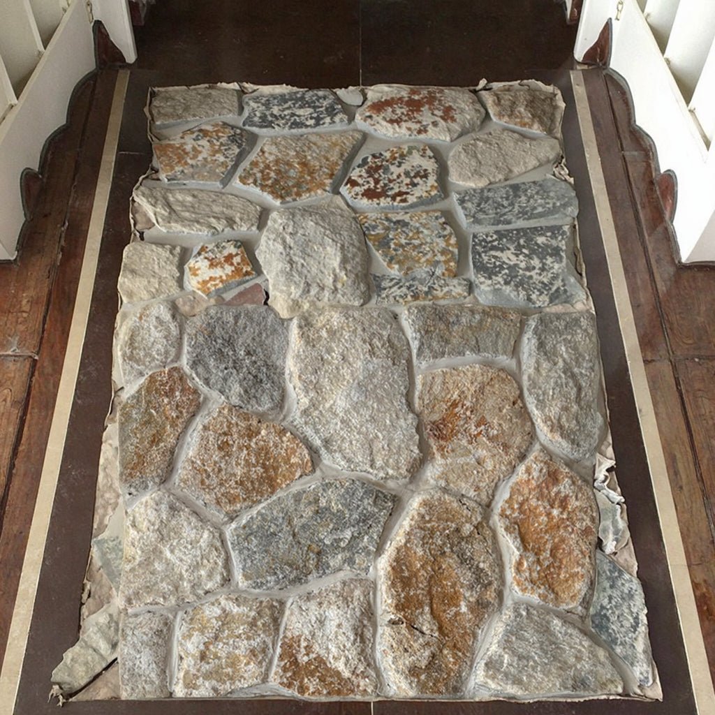 Đá ốp tường đen tự nhiên làm từ đá vôi cho khách sạn - Daisan Store