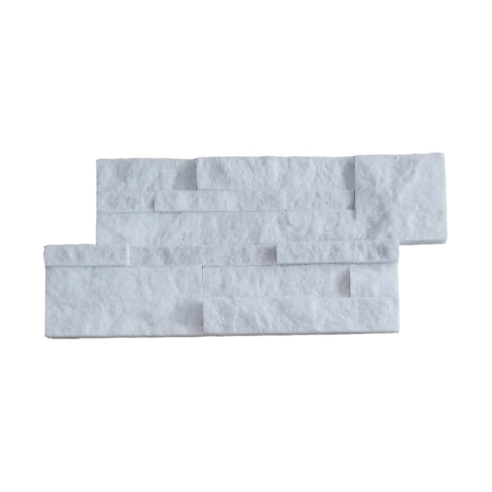 Đá ốp tường văn hóa xếp chồng màu trắng trang trí trong nhà - Daisan Store