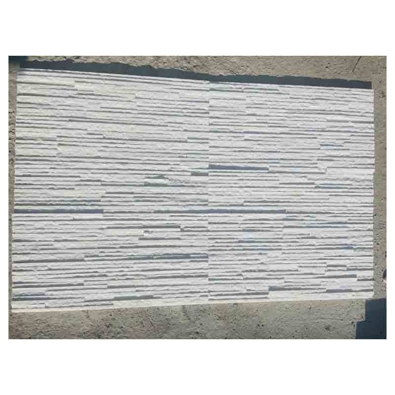 Đá ốp tường văn hóa xếp chồng màu trắng trang trí trong nhà - Daisan Store
