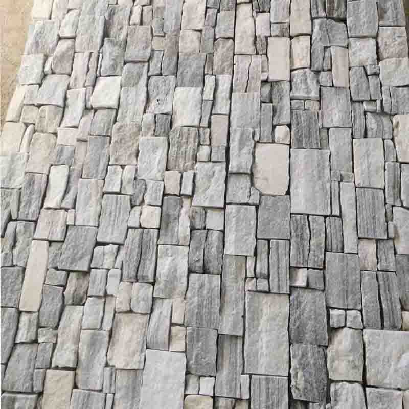 Đá ốp tường xi măng đá phiến tự nhiên màu xám - Daisan Store