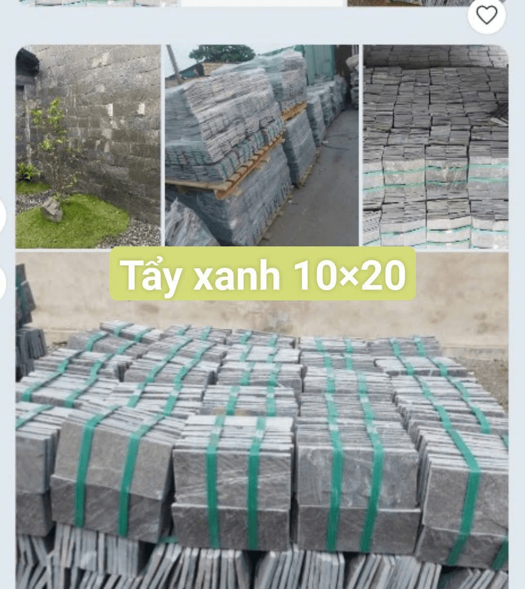 Đá tẩy xanh 10x20 - Daisan Store