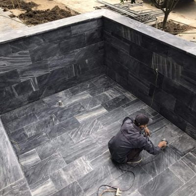 Đá sọc dưa ốp hồ bơi