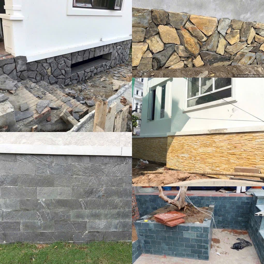 Đá Tự Nhiên Ốp Chân Móng Đẹp - Mẫu Đa Dạng - Daisan Store