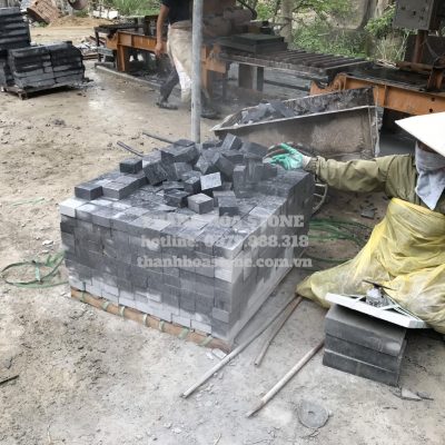 Đá cubic xanh đen