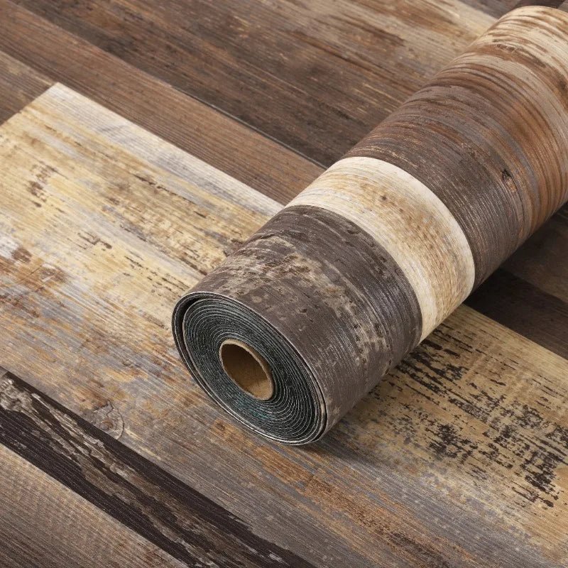 Dán Dính PVC Giả Gỗ Dày Chống Thấm Trang Trí Nội Thất - Daisan Store