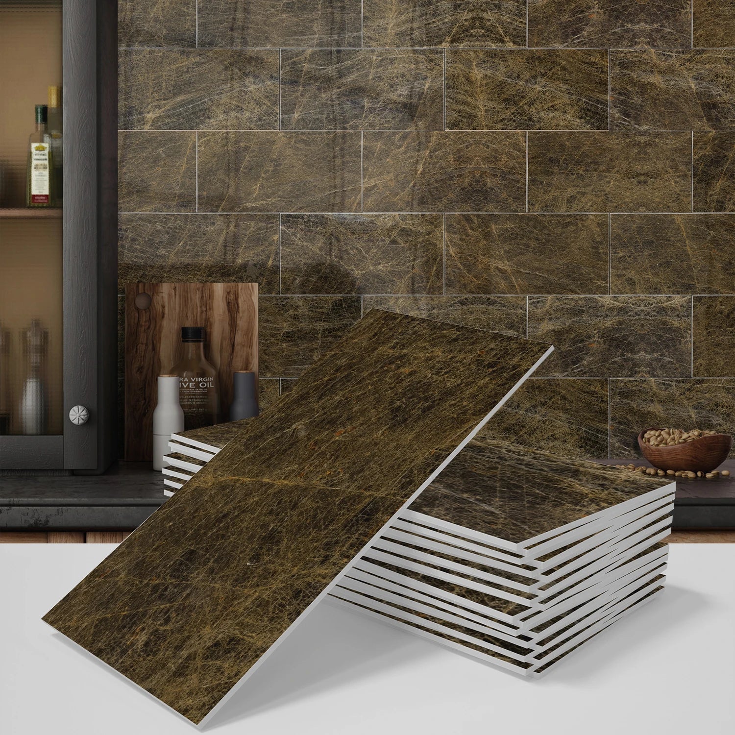 Dán Gạch Ceramic Tự Dính Phòng Tắm Và Bếp Chống Thấm - Daisan Store