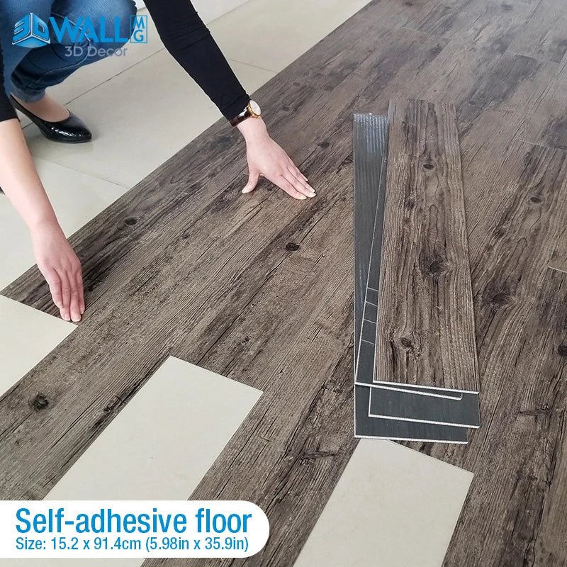 Dán Sàn Gỗ Nordic Chống Thấm Tự Dính Phòng Khách Nhà Bếp - Daisan Store