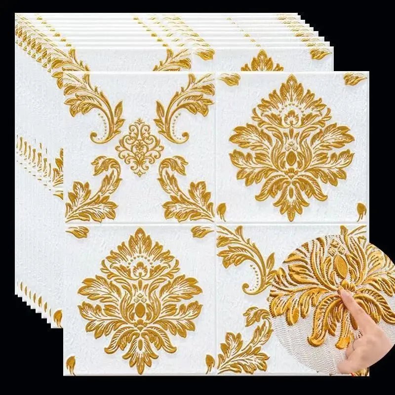 Dán Tường 3D Gạch Xốp Phòng Ngủ Có Keo Dính Chống Thấm - Daisan Store