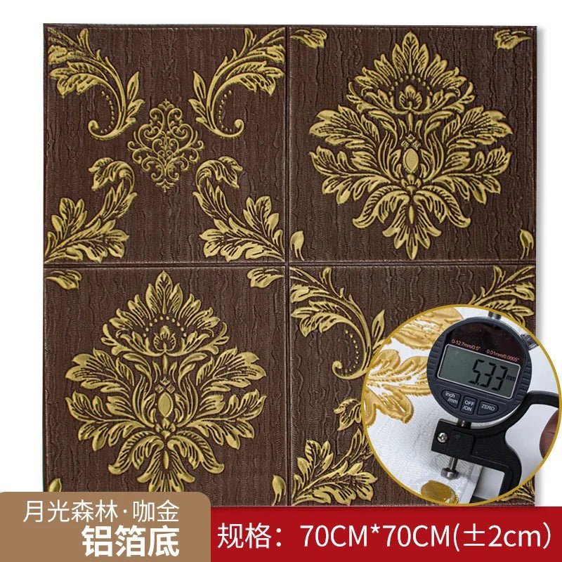 Dán Tường 3D Gạch Xốp Phòng Ngủ Có Keo Dính Chống Thấm - Daisan Store