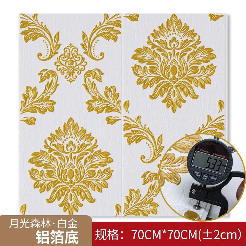 Dán Tường 3D Gạch Xốp Phòng Ngủ Có Keo Dính Chống Thấm - Daisan Store