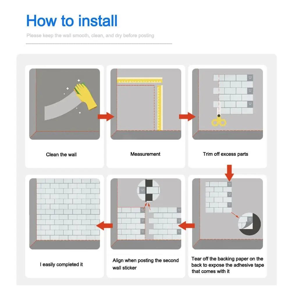 Dán Tường Có Ke Dính Chống Thấm Dầu Và Ẩm 29x23 Cm - Daisan Store