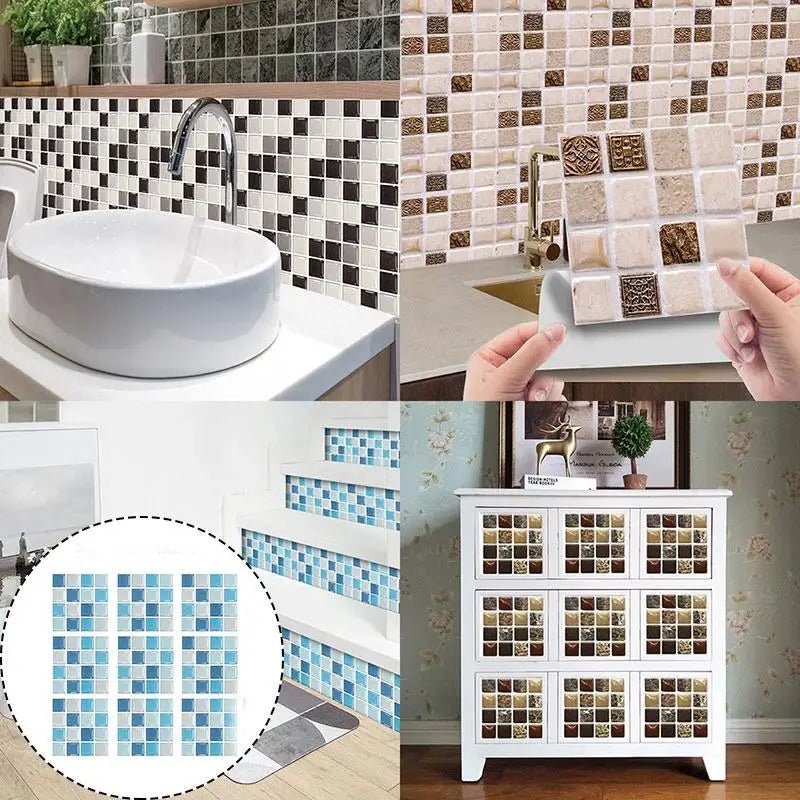 Dan Tuong Da Pha Le 3D Tu Dinh PVC Chong Tham Hien Dai - Daisan Store