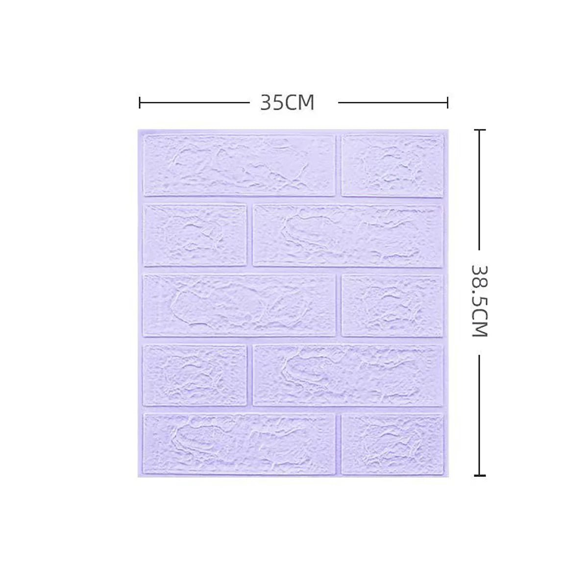 Dán Tường Gạch 3D Mô Phỏng 35x38.5 Cm 5 15 30 Miếng - Daisan Store