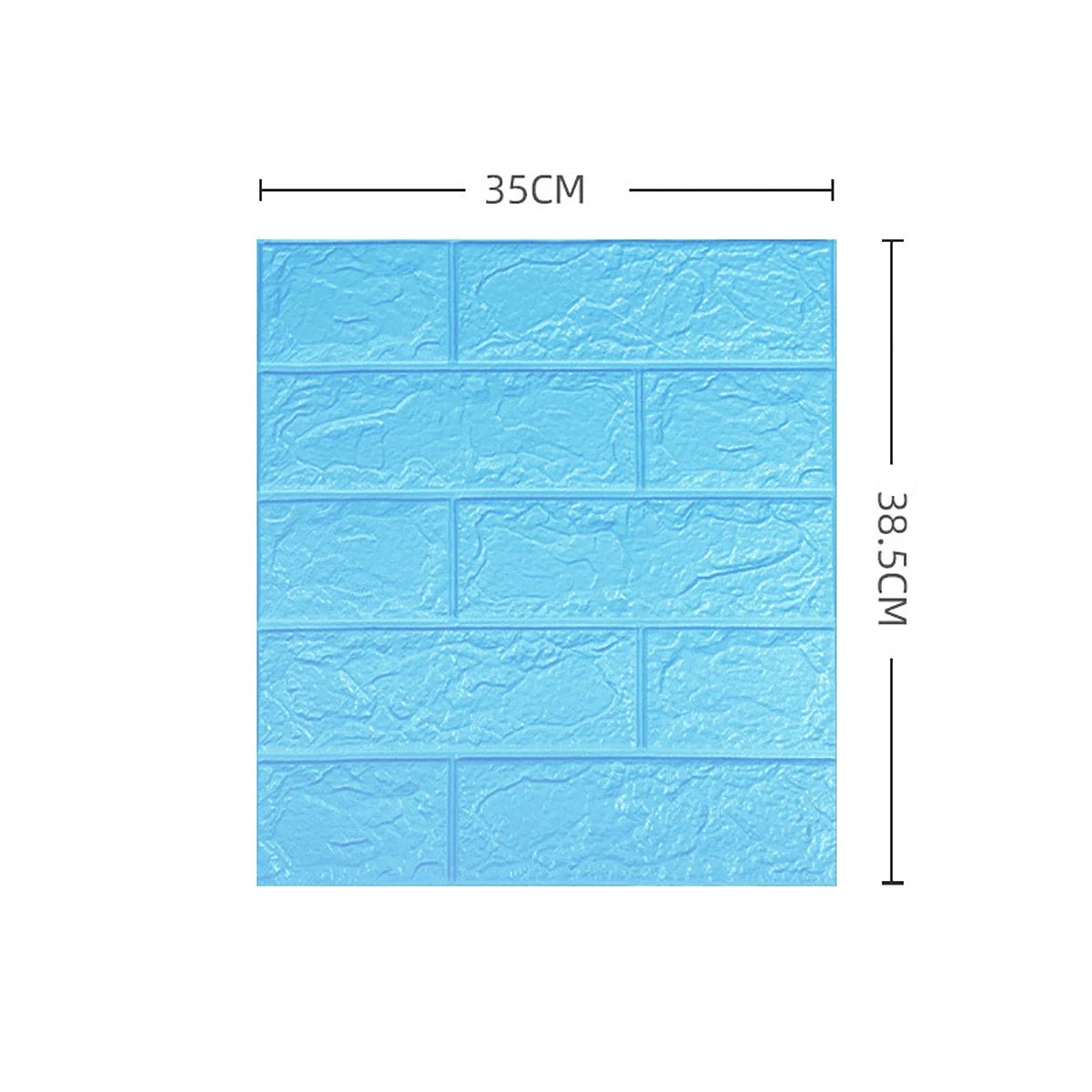 Dán Tường Gạch 3D Mô Phỏng 35x38.5 Cm 5 15 30 Miếng - Daisan Store