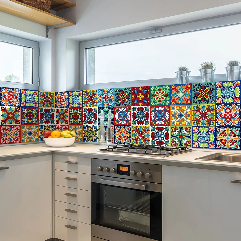 Dan Tuong Gach Su Hoa Tiet Da Mau Cho Phong Tam Va Bep - Daisan Store