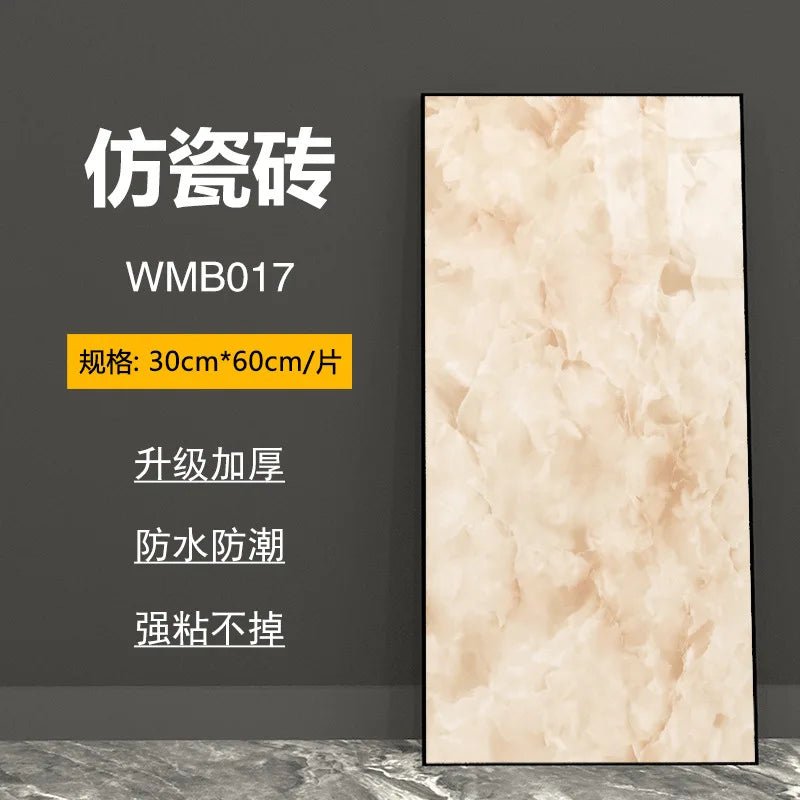 Dán Tường Giả Đá Marble Tự Dính Kháng Nước Phòng Tắm - Daisan Store
