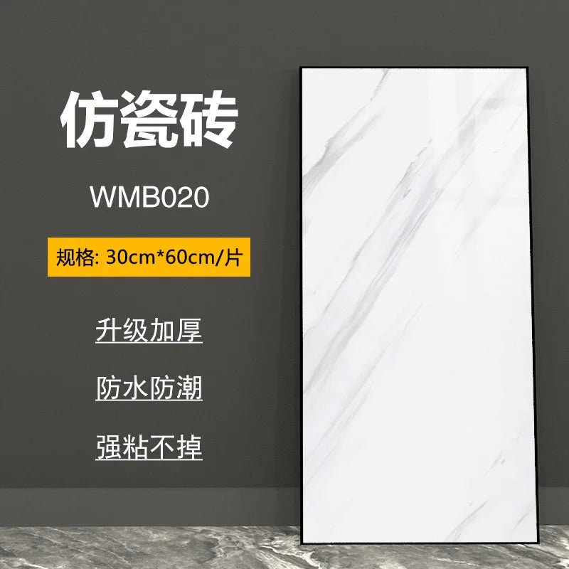Dán Tường Giả Đá Marble Tự Dính Kháng Nước Phòng Tắm - Daisan Store