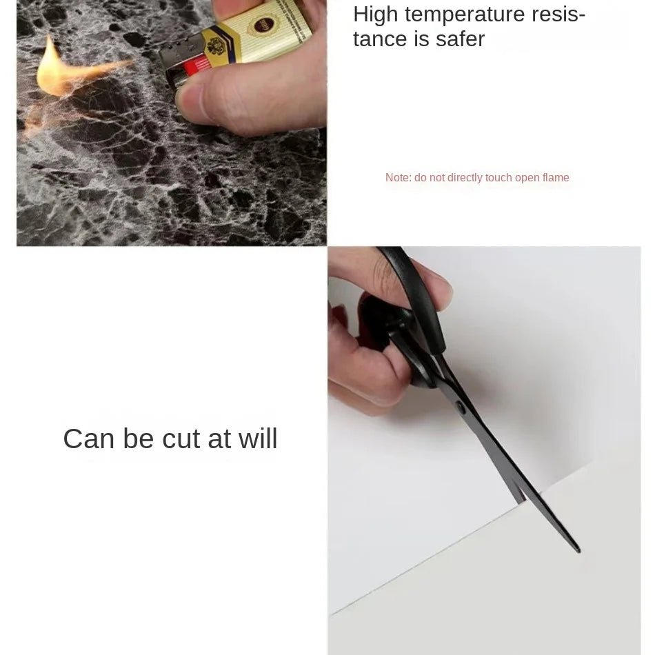 Dán Tường Giả Đá Marble Tự Dính Kháng Nước Phòng Tắm - Daisan Store