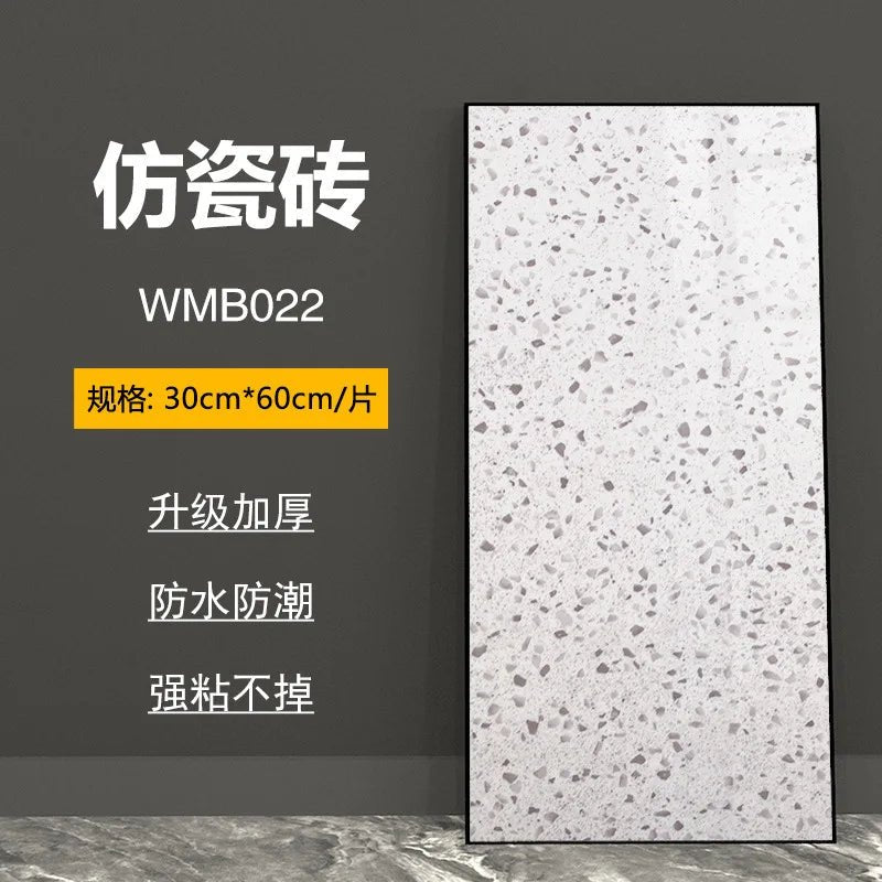Dán Tường Giả Đá Marble Tự Dính Kháng Nước Phòng Tắm - Daisan Store