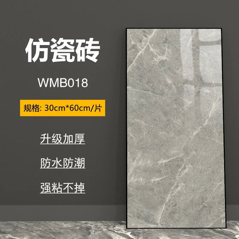 Dán Tường Giả Đá Marble Tự Dính Kháng Nước Phòng Tắm - Daisan Store