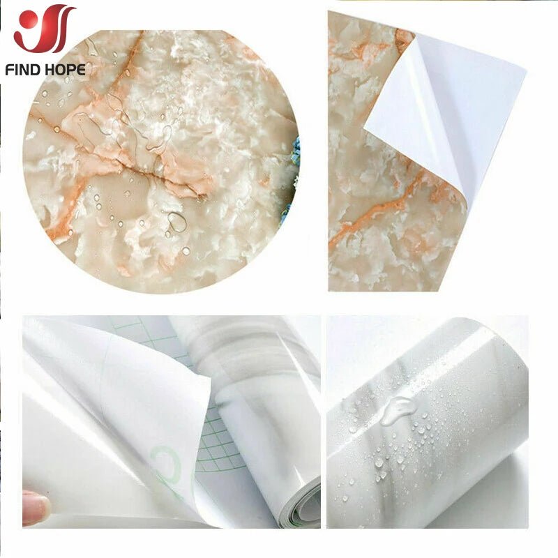 Dan Tuong Marble Tu Dinh Vinyl Trang Tri Phong Tam - Daisan Store