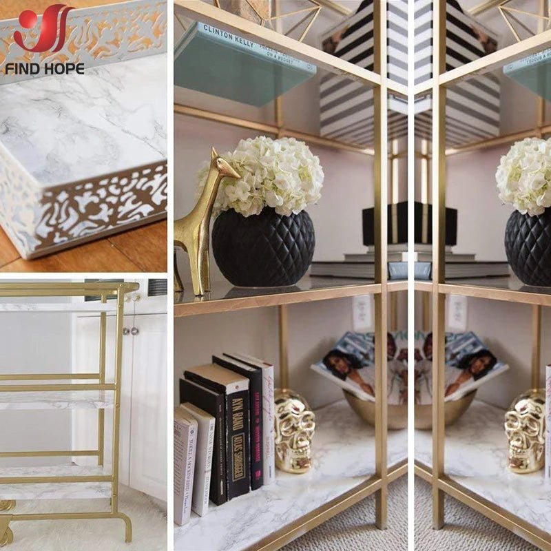 Dan Tuong Marble Tu Dinh Vinyl Trang Tri Phong Tam - Daisan Store