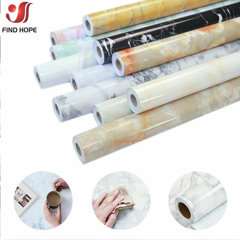 Dan Tuong Marble Tu Dinh Vinyl Trang Tri Phong Tam - Daisan Store