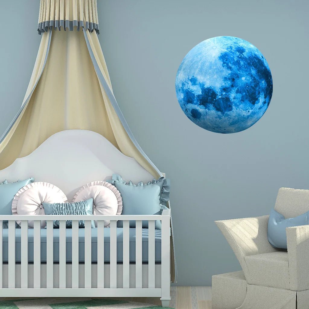 Dan Tuong Mat Trang Phat Sang 3D Chong Nuoc Hien Dai - Daisan Store