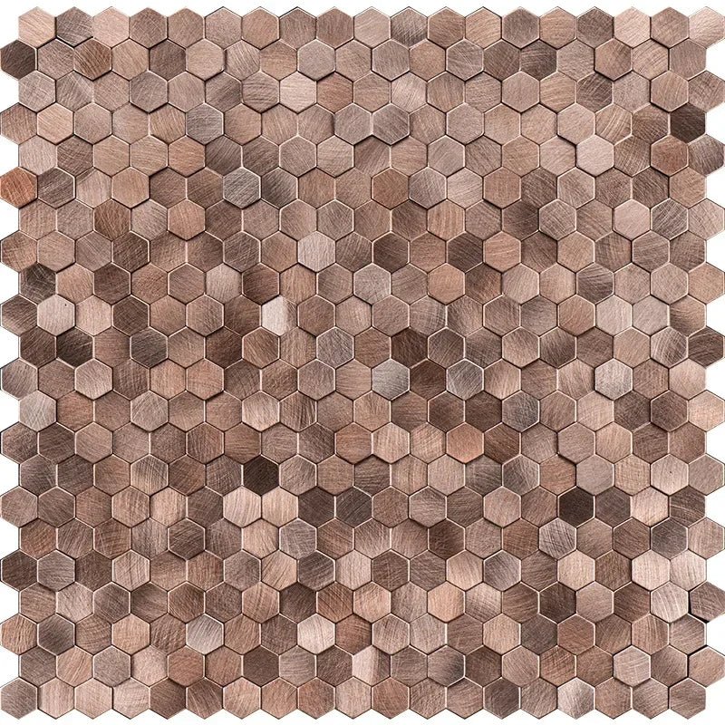 Dán Tường Mosaic Gạch Lục Giác Nhôm Nhựa Tự Dính Chịu Ẩm - Daisan Store