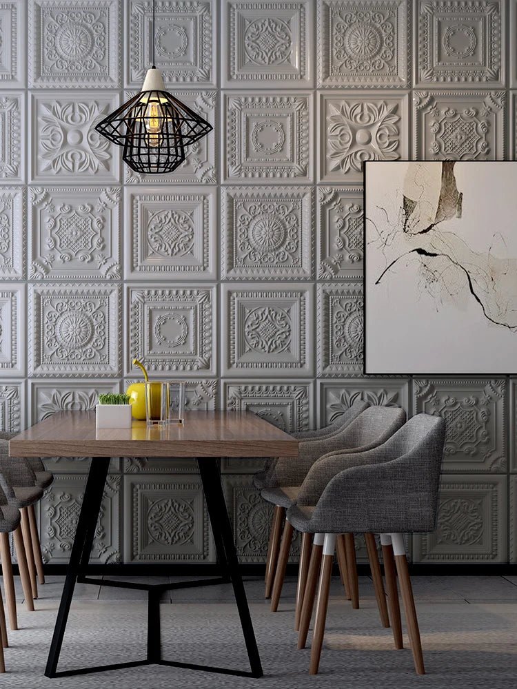 Dán Tường Nordic 3D Tự Dính Trang Trí Phòng Ngủ Phòng Khách - Daisan Store