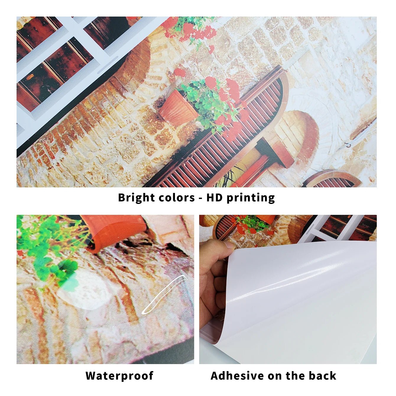 Dán Tường Vòm Tự Dính Phòng Ngủ Phòng Khách Chống Nước - Daisan Store