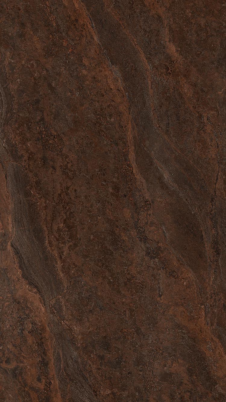 Đảo bếp đá nung kết nâu sẫm, thiết kế pha trộn lấy cảm hứng từ Đôn Hoàng - Daisan Store