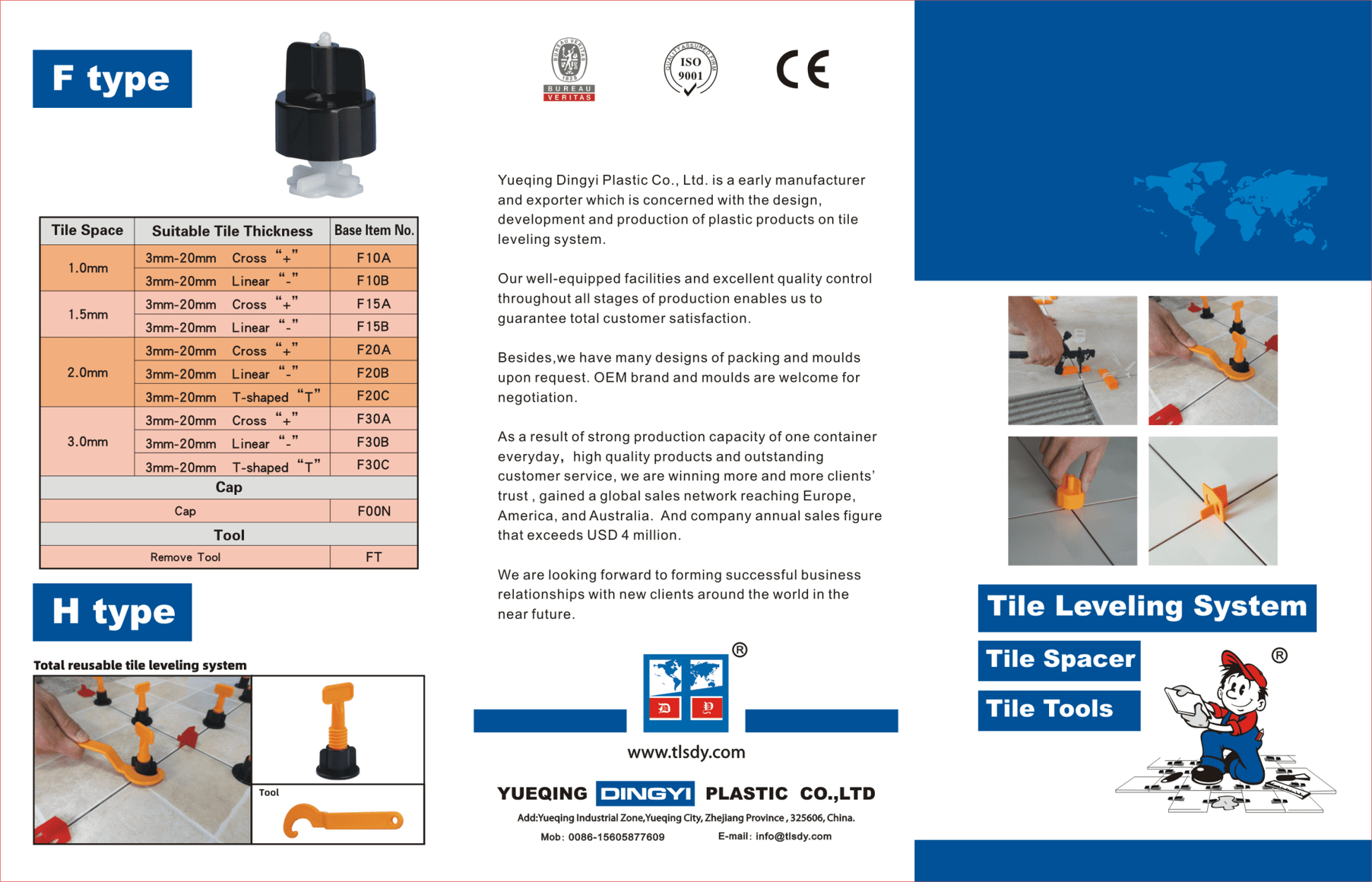 Đầu dò gạch bằng thép không gỉ chất lượng cao - Daisan Store