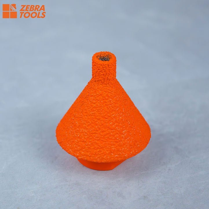 Đầu khoan kim cương đa năng Zebra Tools, đầu côn mài vát cho thép, đá cẩm thạch, đá granit & thạch anh, cán lục giác - Daisan Store