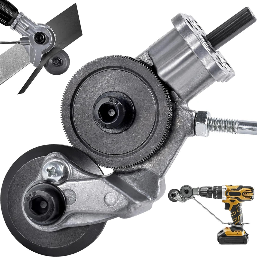 Đầu Nibbler Điện Cắt Kim Loại Kèm Adapter Cho Máy Khoan - Daisan Store