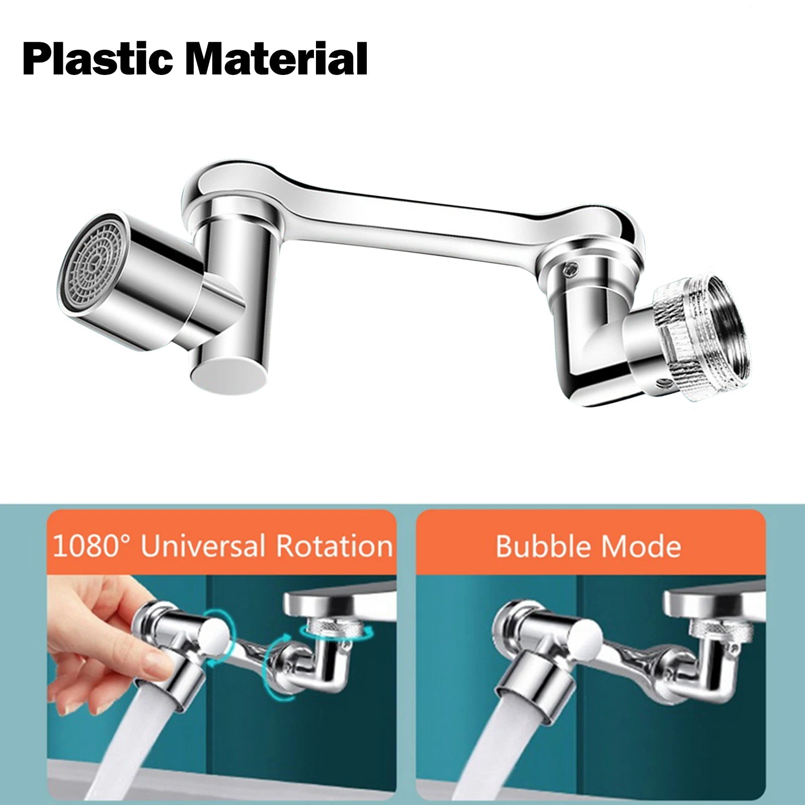 Đầu vòi xoay 1080° đa năng cho bồn rửa chén bát - Daisan Store