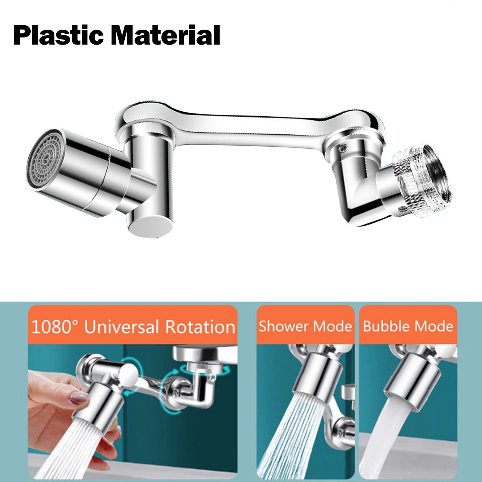 Đầu vòi xoay 1080° đa năng cho bồn rửa chén bát - Daisan Store