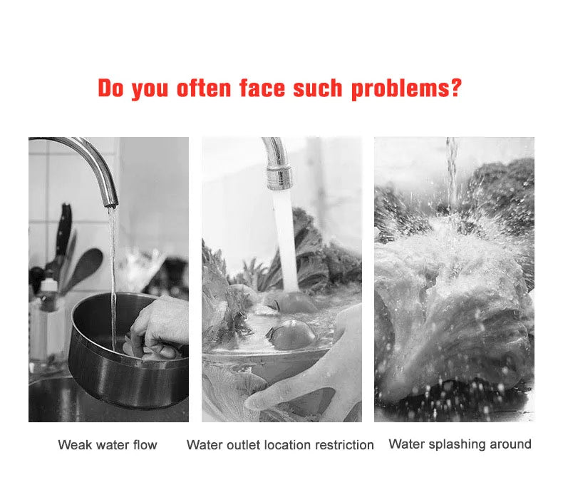 Đầu Vòi Xoay 360° Tiết Kiệm Nước 2 Chế Độ Nhà Bếp - Daisan Store