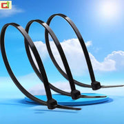 Dây buộc cáp Super Lock màu tùy chỉnh tự khóa bằng khóa kéo bằng nhựa chống tia UV Kích cỡ 100 150 200 250 300 350 400 450 500 Nylon - Daisan Store