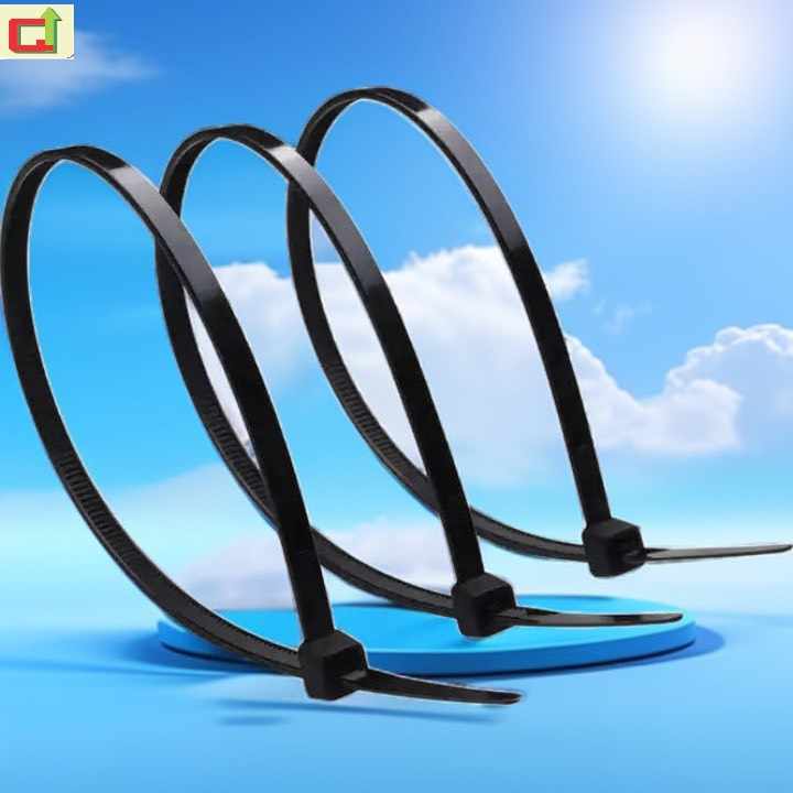 Dây buộc cáp Super Lock màu tùy chỉnh tự khóa bằng khóa kéo bằng nhựa chống tia UV Kích cỡ 100 150 200 250 300 350 400 450 500 Nylon - Daisan Store