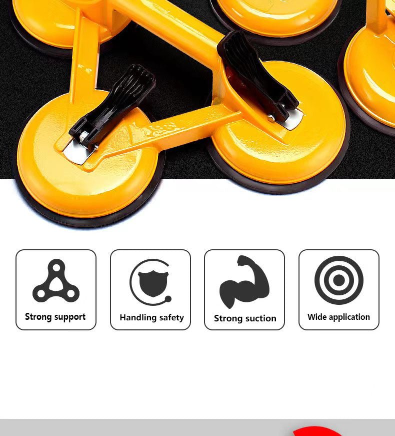 Đế Hút Chân Không Siêu Bền Ba Ngàm Dày Dặn Cho Máy Nâng Gạch - Daisan Store