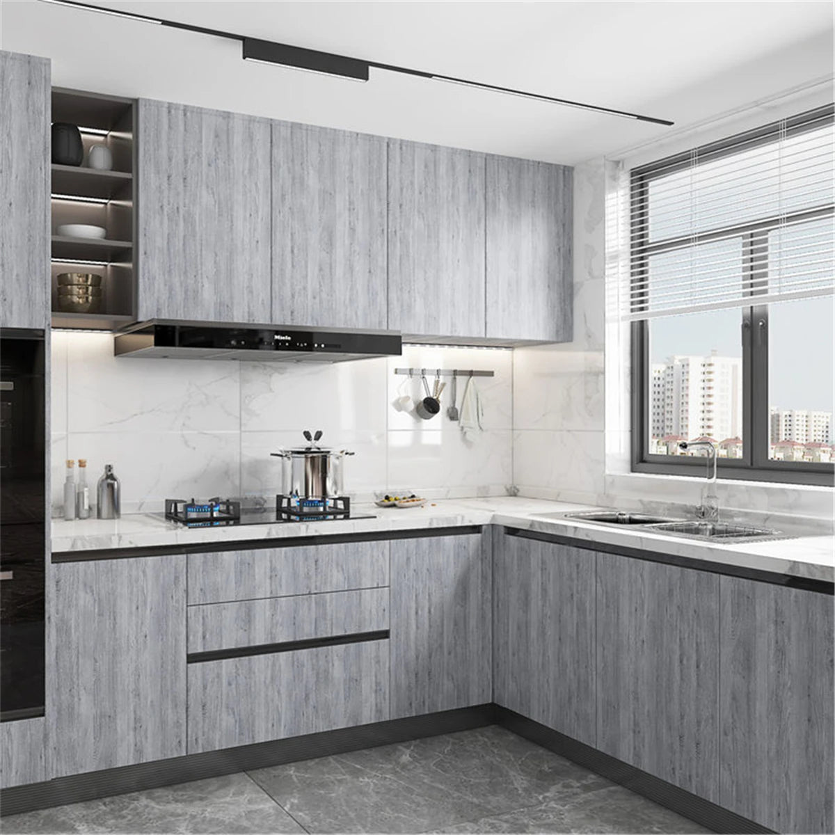 Decal Gỗ Nội Thất Chống Nước 60/80cm - Trang Trí DIY - Daisan Store