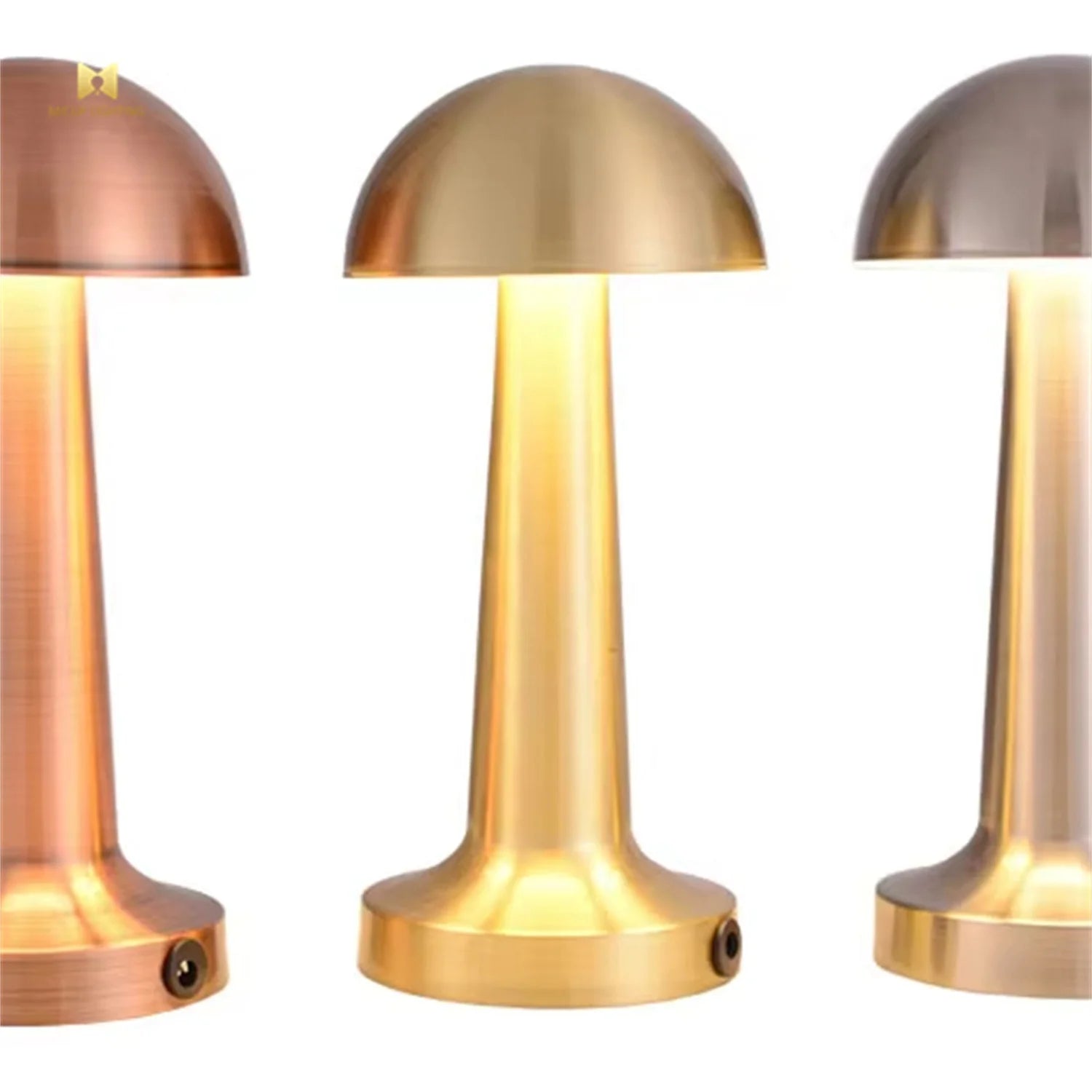 Đèn Bàn Không Dây Hình Vòm LED Sạc Pin Nhỏ Di Động Tại Nhà - Daisan Store