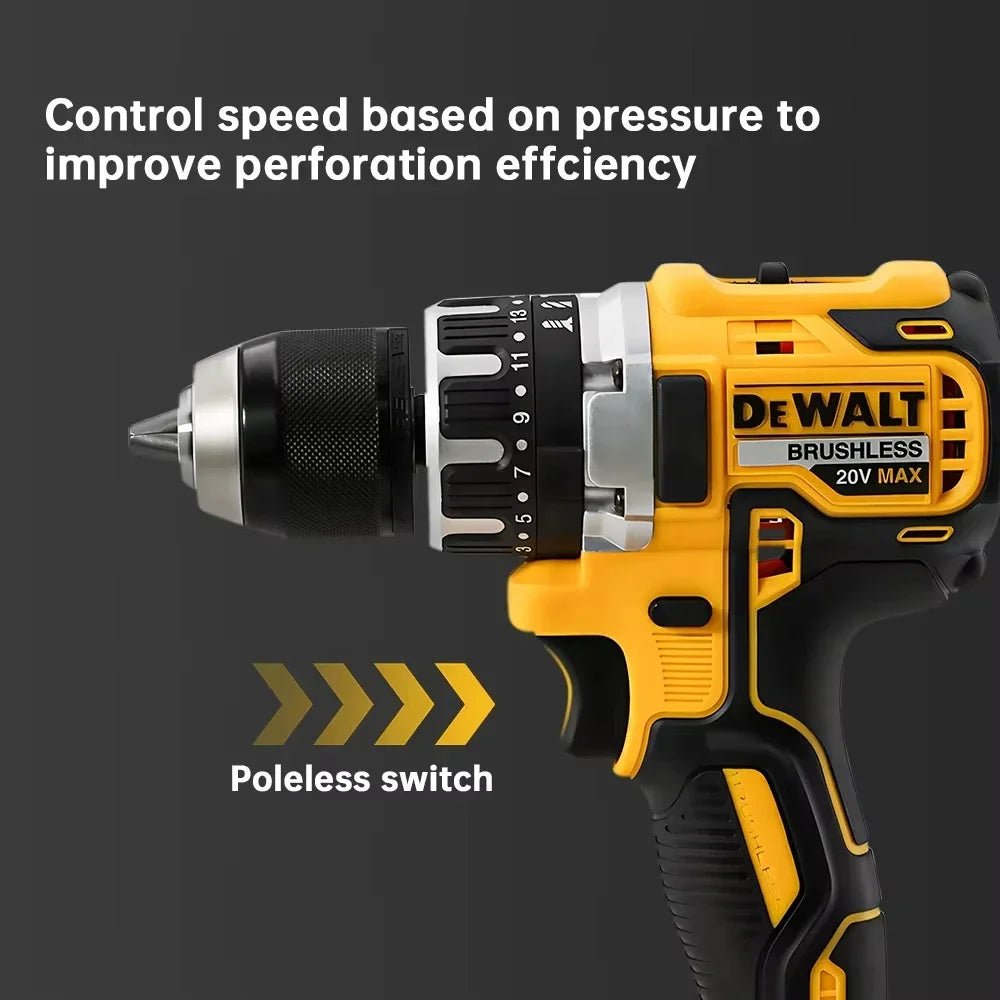 DeWalt DCD796 Máy Khoan Và Đập Không Dây 13mm Brushless - Daisan Store
