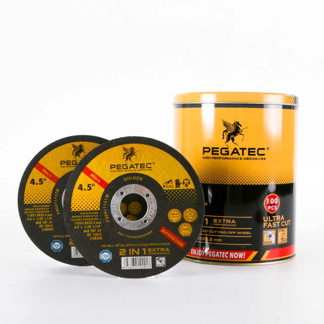 Đĩa cắt PEGATEC 125mm 4,5&quot; 115X1X22 độ rung thấp cho khả năng cắt chính xác 2 trong 1 - Daisan Store