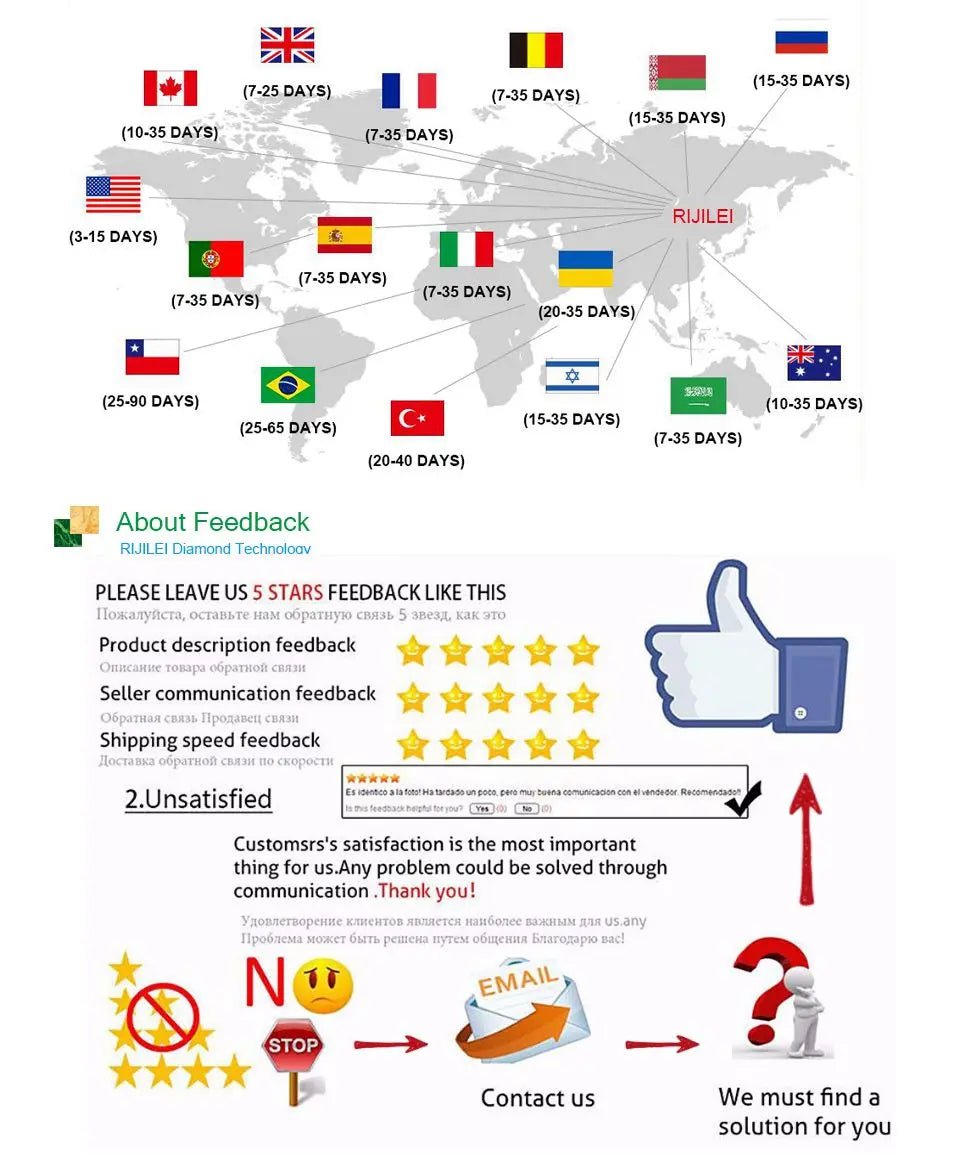 Đĩa Mài Kim Cương 4 Inch RIJILEI Cho Đá Granite & Marble - Daisan Store