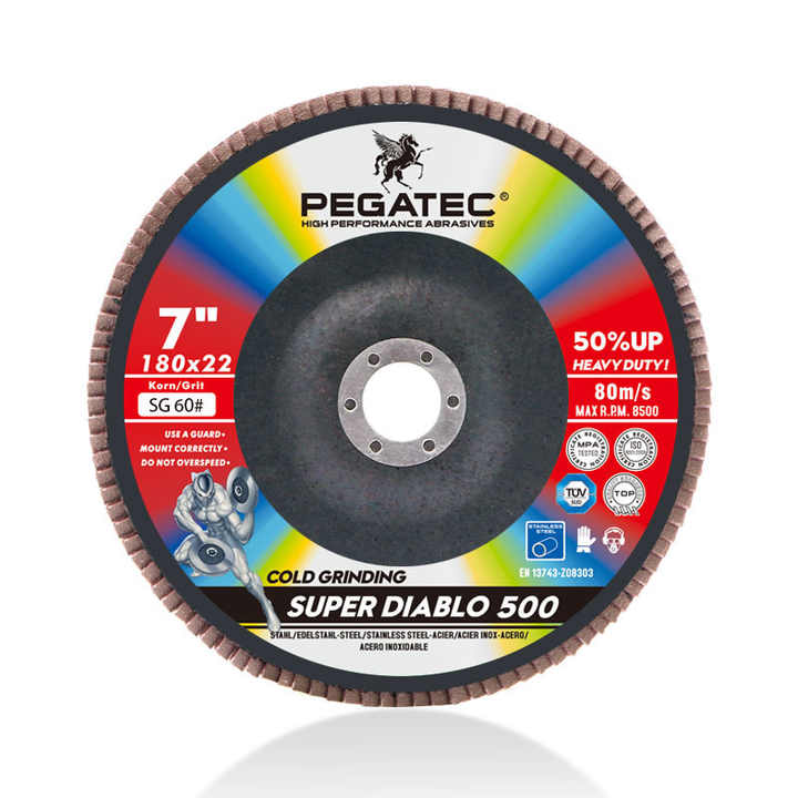 Đĩa mài mòn chất lượng cao 7&39;&39;180x22mm dùng để đánh bóng bề mặt kim loại bằng gốm 7 inch - Daisan Store